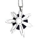 Steel pendant Black Sun