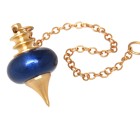 Esoteric pendulum blue -Mellissium- chromed