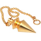 Gold-plated cone pendulum