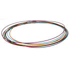 Coated steel choker with magnetic closure