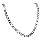 Figaro necklace in stainless steel in different lengths