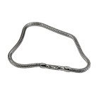 Bracelet made of stainless steel type SNAKE in two lengths