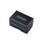 Stainless steel cufflinks, 20x12mm, black coated