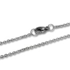 Steel anchor chain 45cm with 1.5mm chain links and lobster clasp