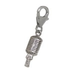 Pendant microphone made of 925 sterling silver