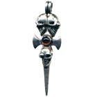 Pendant sword with skull