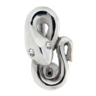 Belly Button Piercing 1.6x10mm Bcr in Piercing Snake with Crystal Eyes