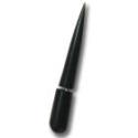 Water buffalo horn pseudo piercing, spear