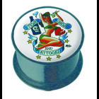 Acetal plug with PIN-UP motif - and tattoed