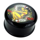 Acetal plug with PIN-UP motif - Cherry Bomb