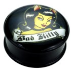 Acetal plug with PIN-UP motif - Bad Kitty