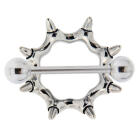 Sterling Silver Nipple Shield nipple piercing MONSTER CLAW