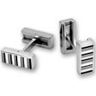 Cufflinks made of stainless steel, 18x7mm, candy look