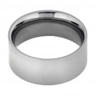 Stainless steel ring, highly polished 610
