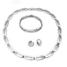 Multi-part stainless steel set