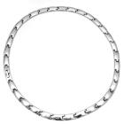 Necklace made of stainless steel, length 46cm, snap clasp