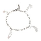 Charm bracelet for charm pendant made of 925 silver with lobster clasp Length 17cm / 18.5cm / 20cm / 21cm / 22cm