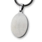 Pendant made of stainless steel, Mary and Jesus