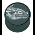 Plastic picture plug, motif: GHOST DRAGON