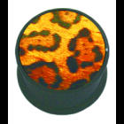 Plastic picture plug, motif: DANGEROUS FUR