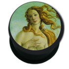 Plastic picture plug, VENUS motif