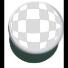 Plastic picture plug, motif SCHACH