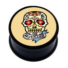 Plastic picture plug with CARNIVAL IN MEXICO motif