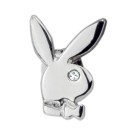 Playboy crystal bunny stud earrings single