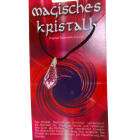 Crystal pendant with cord chain and card 11