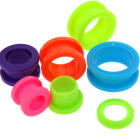 Tunnel made of acrylic in 5 neon and 4 colors