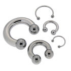 Horseshoe piercing 2.0 and 2.5mm thickness