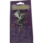 Pendant with dragon design - jumping dragon