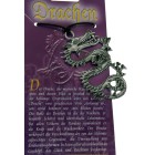 Pendant with dragon design - snake dragon