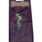 Pendant with dragon design, curled tail