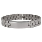 Bracelet stainless steel, shiny, 55730