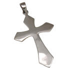 Pendant made of 925 sterling silver, CROSS 50x30mm