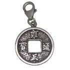 925 sterling Chinese coin pendant