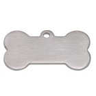Dog collar pendant bone, 40x19mm