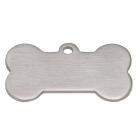Dog collar pendant bone, 40x19mm
