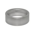 Steel ring matt, ring height 9mm