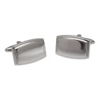 Stainless steel cufflinks, 20x14mm