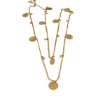 Playboy necklace ladies gold