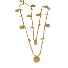 Playboy necklace ladies gold