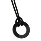 Pendant donut black M