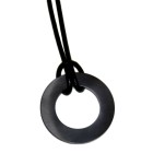 Pendant Donut L, black