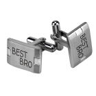 Cufflinks CLASSIC made of stainless steel with desired engraving
