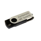 USB 3.0 stick 16GB black with engraving