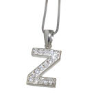 Silver letter charm Z