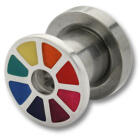 Earplug with rainbow 4 and 6mm
