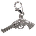 Pendant revolver for bracelet or chain